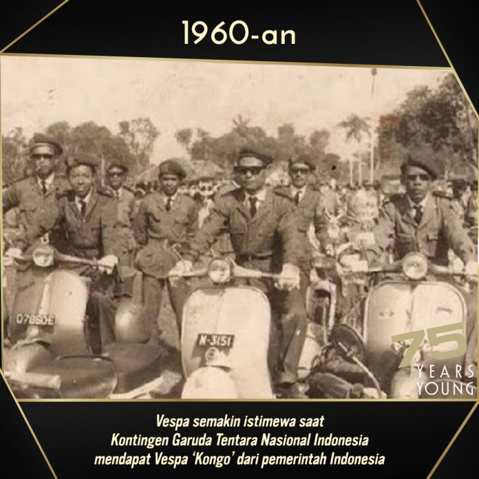 2. Vespa pada Tahun 1960an
