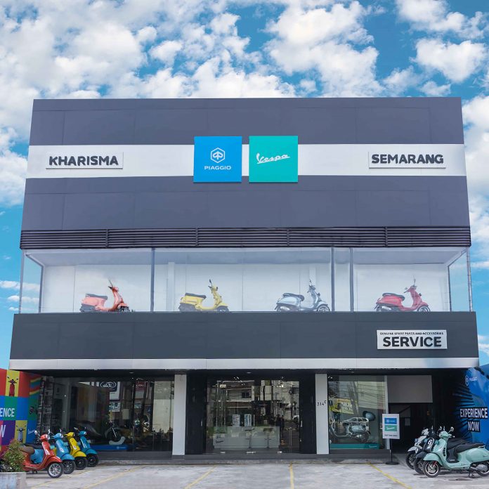 1 Dealer Kharisma untuk Piaggio, Vespa, Aprilia dan Moto Guzzi
