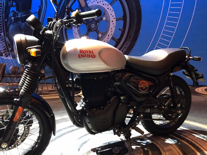 2. Royal Enfield Hunter 350