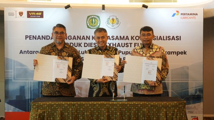 Penandatanganan MoU Kerjasama Komersialisasi Produk Diesel Exhaust Fluid (DEF)