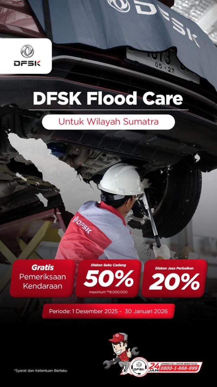 DFSK Flood Care Untuk Wilayah Sumatera