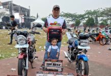 Heboh! Bajay Motor Sapu Bersih 5 Piala di Anniversary ke-15 CRKC Bogor, Dua RX King Jadi Bintang Utama