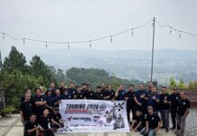 Kompressor PENA Touring 2026 Tempuh 125 Km, 40 Jurnalis Taklukkan Jalur Menantang Bogor