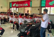 Astra Honda Berbagi Ilmu Dorong Talenta Vokasi Hadapi Perkembangan Teknologi Otomotif